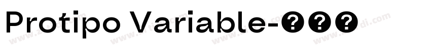Protipo Variable字体转换